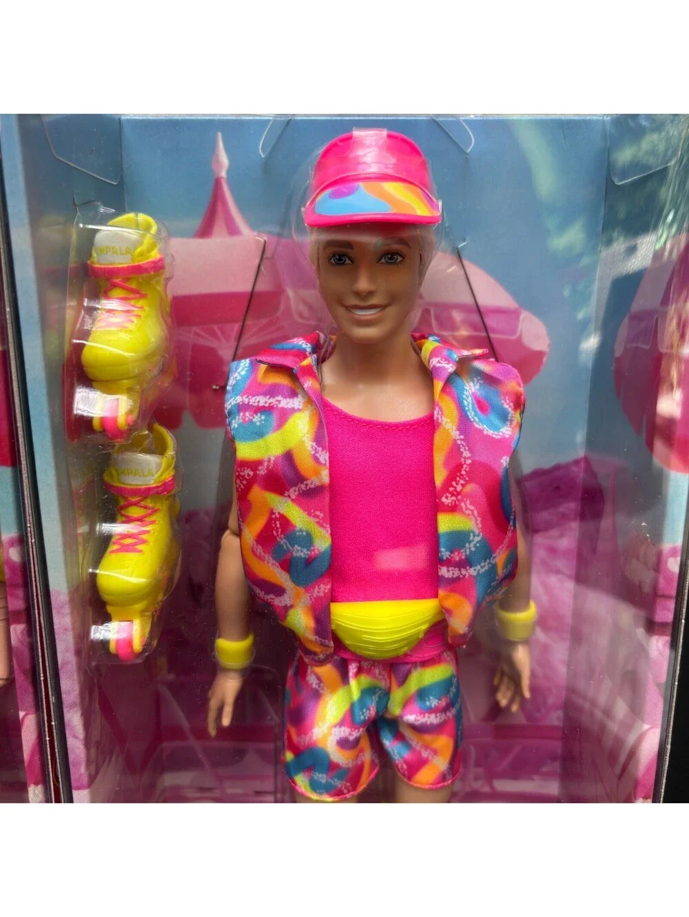 Barbie The Movie Collectible Doll Set Barbie & Ken Neon Inline Skating Outfit